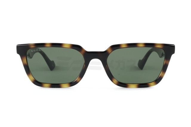 GUCCI サングラス GG1539S 002 スクエア テキストロゴ メンズ レディース アジアンフィット グッチ ITALY イタリア製 正規品-2枚目