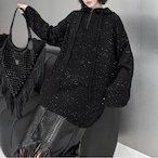 oversized hoodie knit tops / l0105