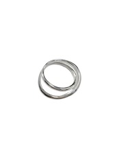 #210 (asymmetric loop ring) silver925 ring