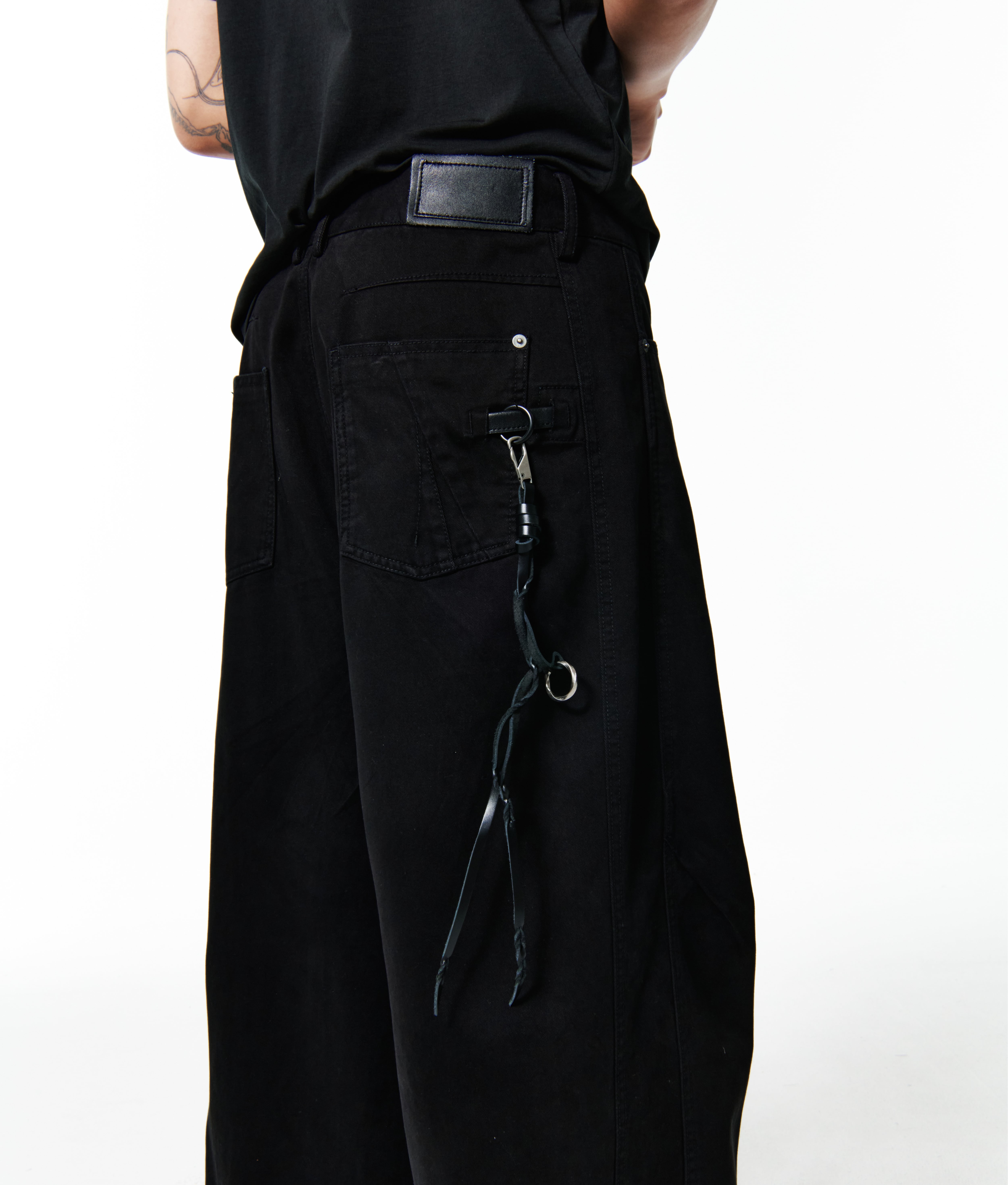 XLIM] EP.7 SYNOPSIS 01 TROUSERS COLOR : BLACK 正規品 韓国ブランド
