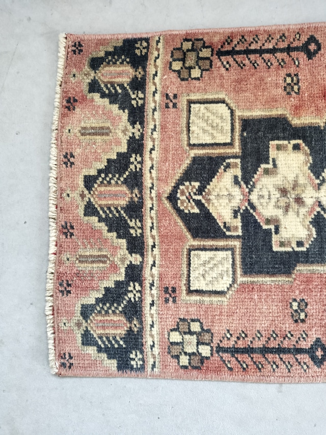 Turkish small rug 99✕38cm No.439