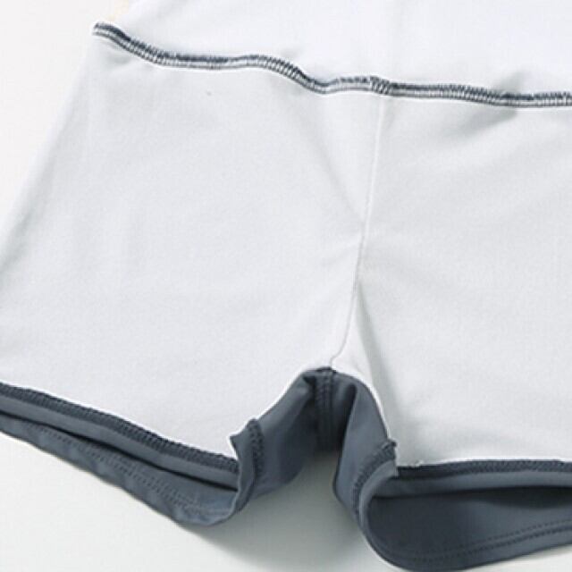 ワンピース水着 パフスリーブ付 ボクサーパンツ フレアスカート 体型カバー 大きいサイズ 韓国 Ch3473 Chulachula チュラチュラ 可愛い大きいサイズ韓国レディースファッション通販