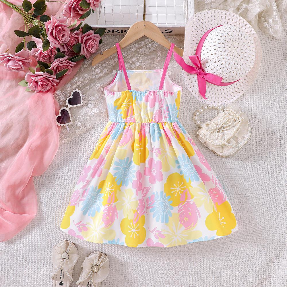 キッズ♡ガールズ♡女の子♡ワンピースとスカートのおまとめ♡ ワンピース キッズ 女の子 春夏 花柄 蝶結び 吊りスカート
