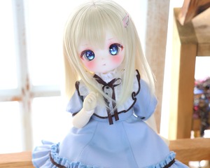 『受注 Pre-order』 1/6TinyFox / BABY KUMAKO【 プチ・プリンセスドレス（水色）】【Little Lady Dress (Light blue)】