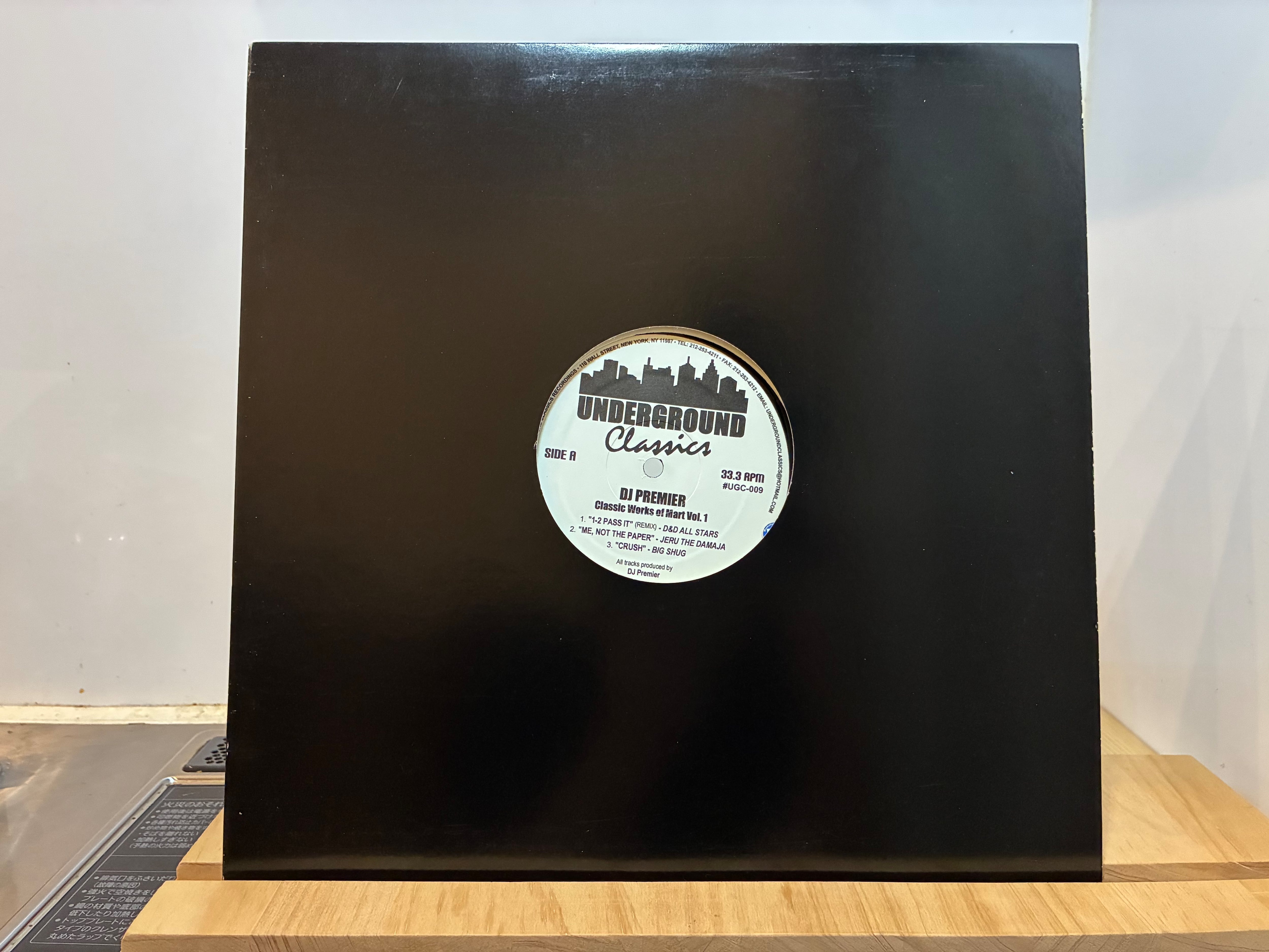 DJ PREMIER / CLASSIC WORKS OF MART VOL.1 | sixteen records