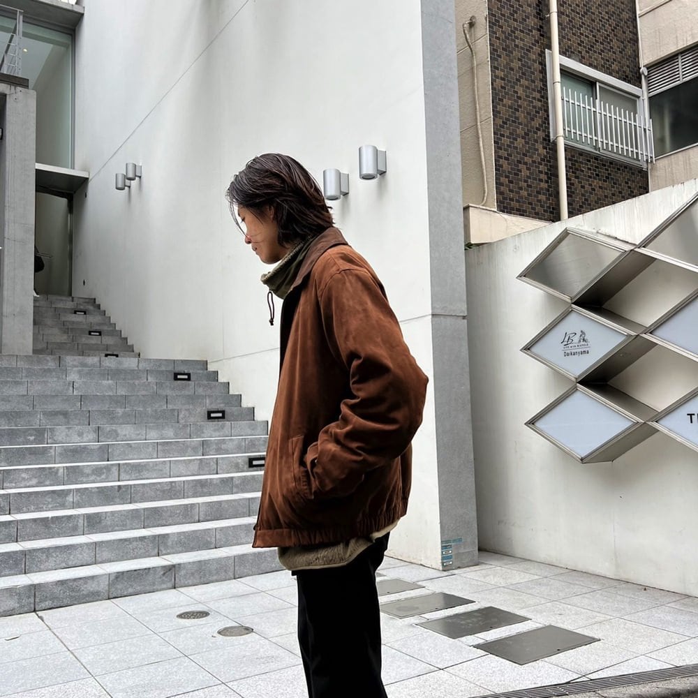 COVINGTON] Vintage Fake Suede Jacket [1990s-] Vintage Fake Suede