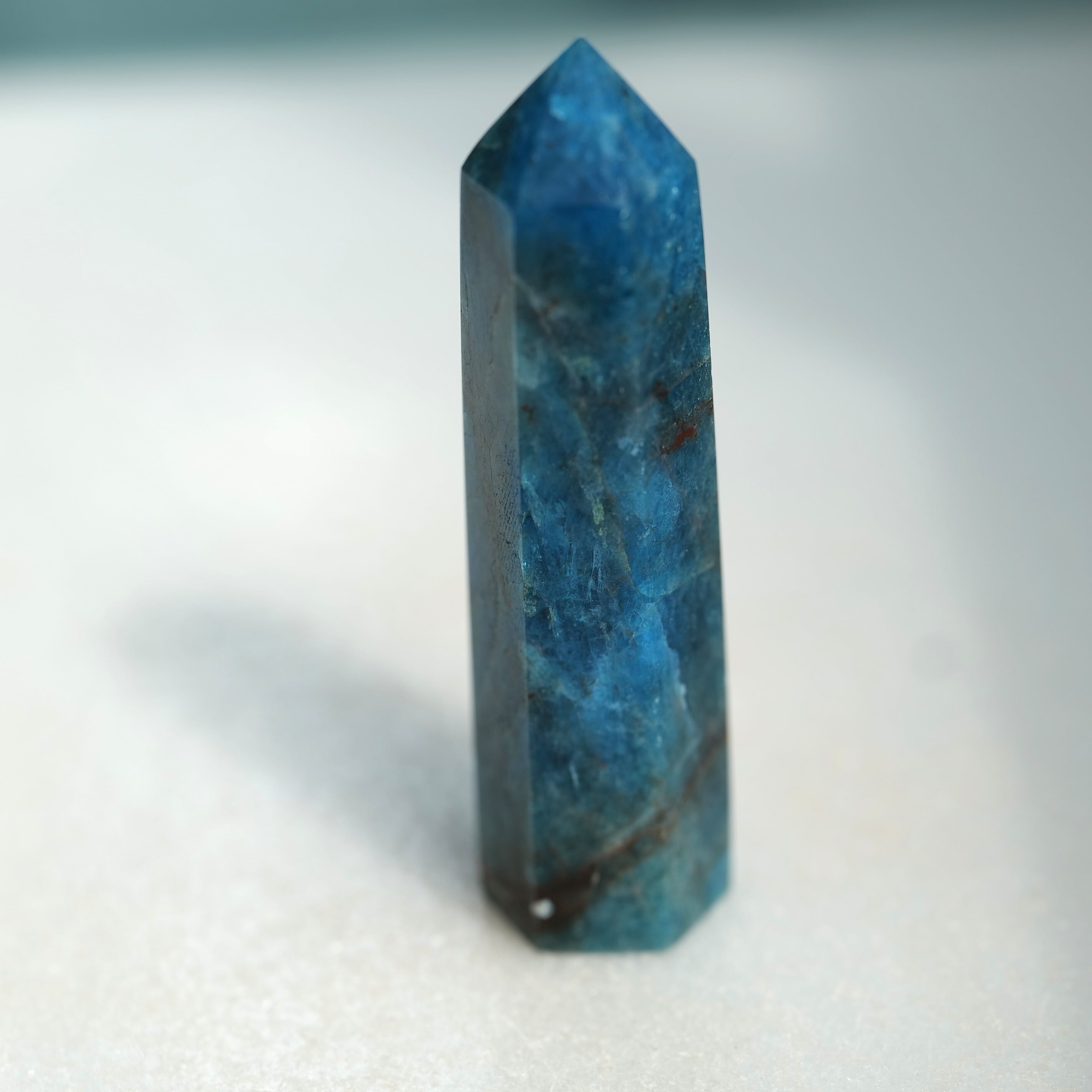 【魂の声を言葉にする石☆コミュニケーションのサポーター】ブルーアパタイト ポイントT1_11