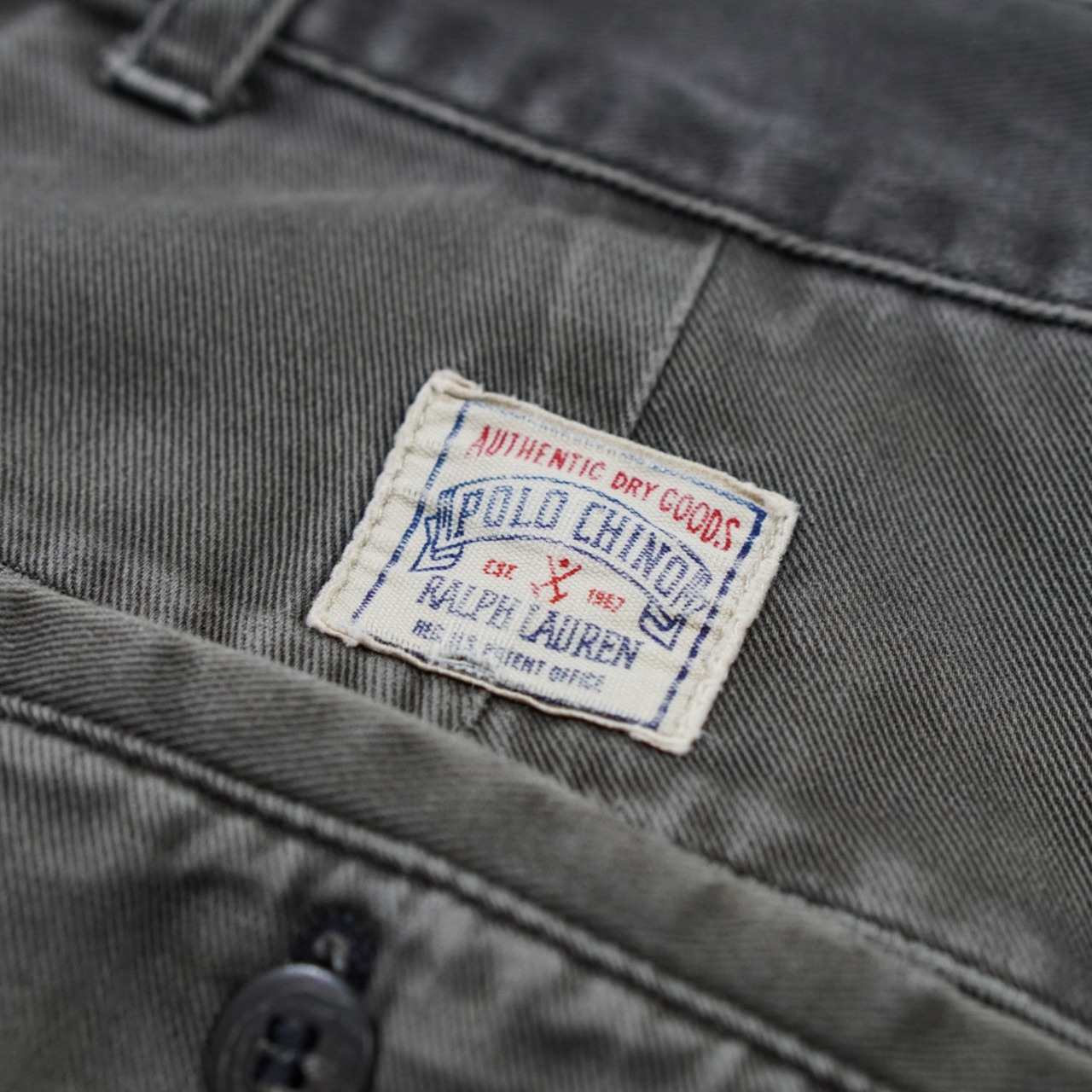 90s 初期型 Polo by Ralph Lauren POLO CHINO "faded" W34L30相当 古着 - 9