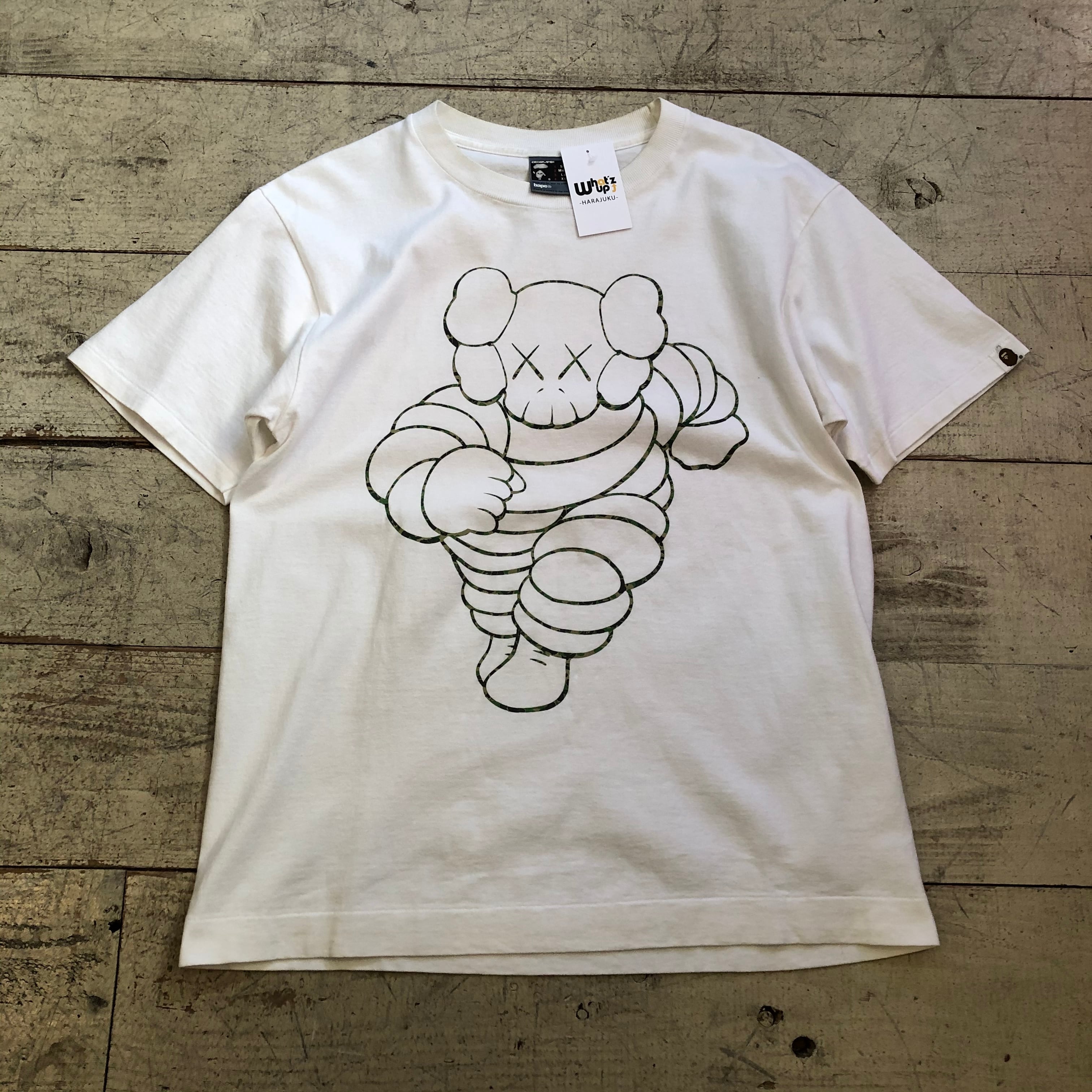 2000s A BATHING APE × KAWS T-shirt | What’z up powered by BASE