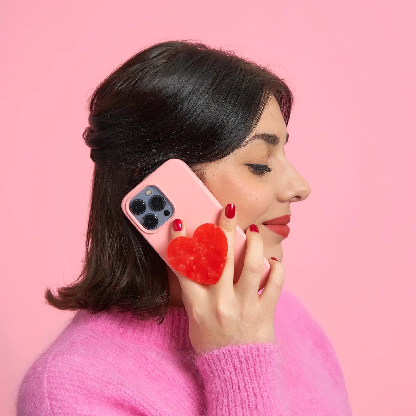 即納» Coucou Suzette Heart Phone Grip ククシュゼット | PAY ID