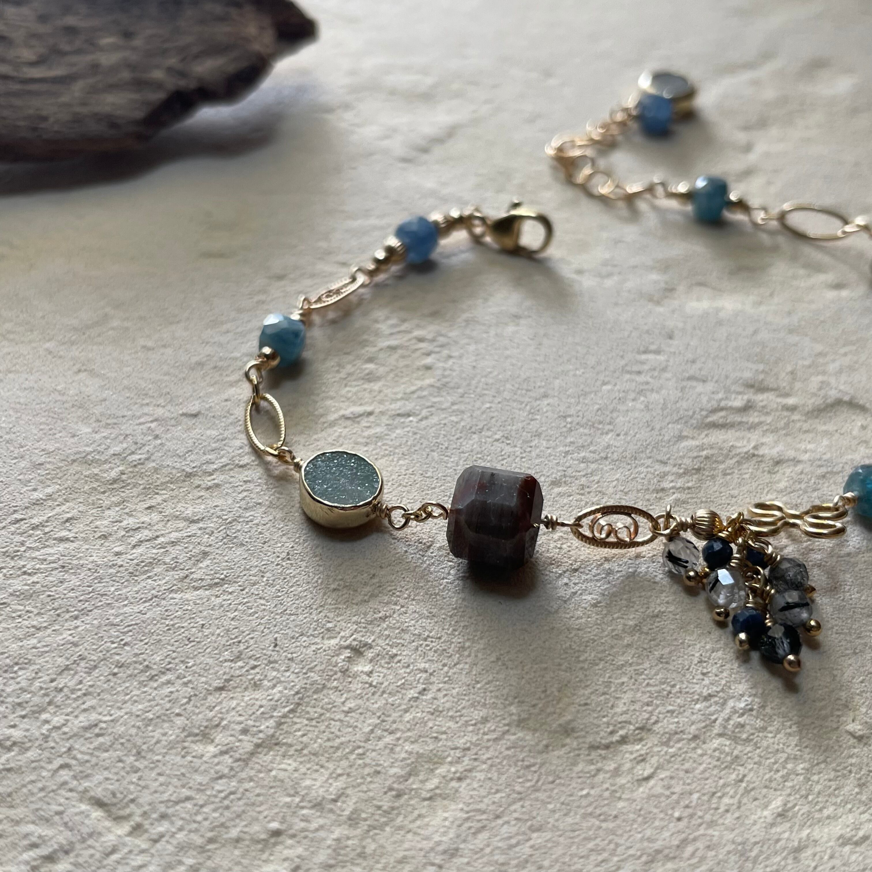 Bracelet ~Jewel ~/14K Goldfilled | and. the earth JEWELRY