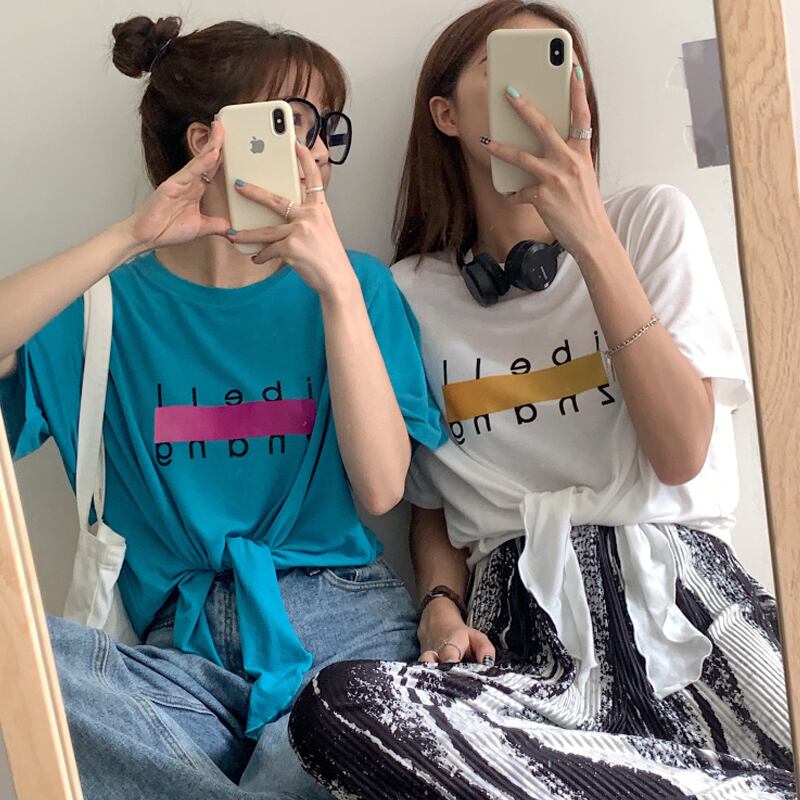 レッドルーズブラックTシャツ トップス スーパーモール18713551312