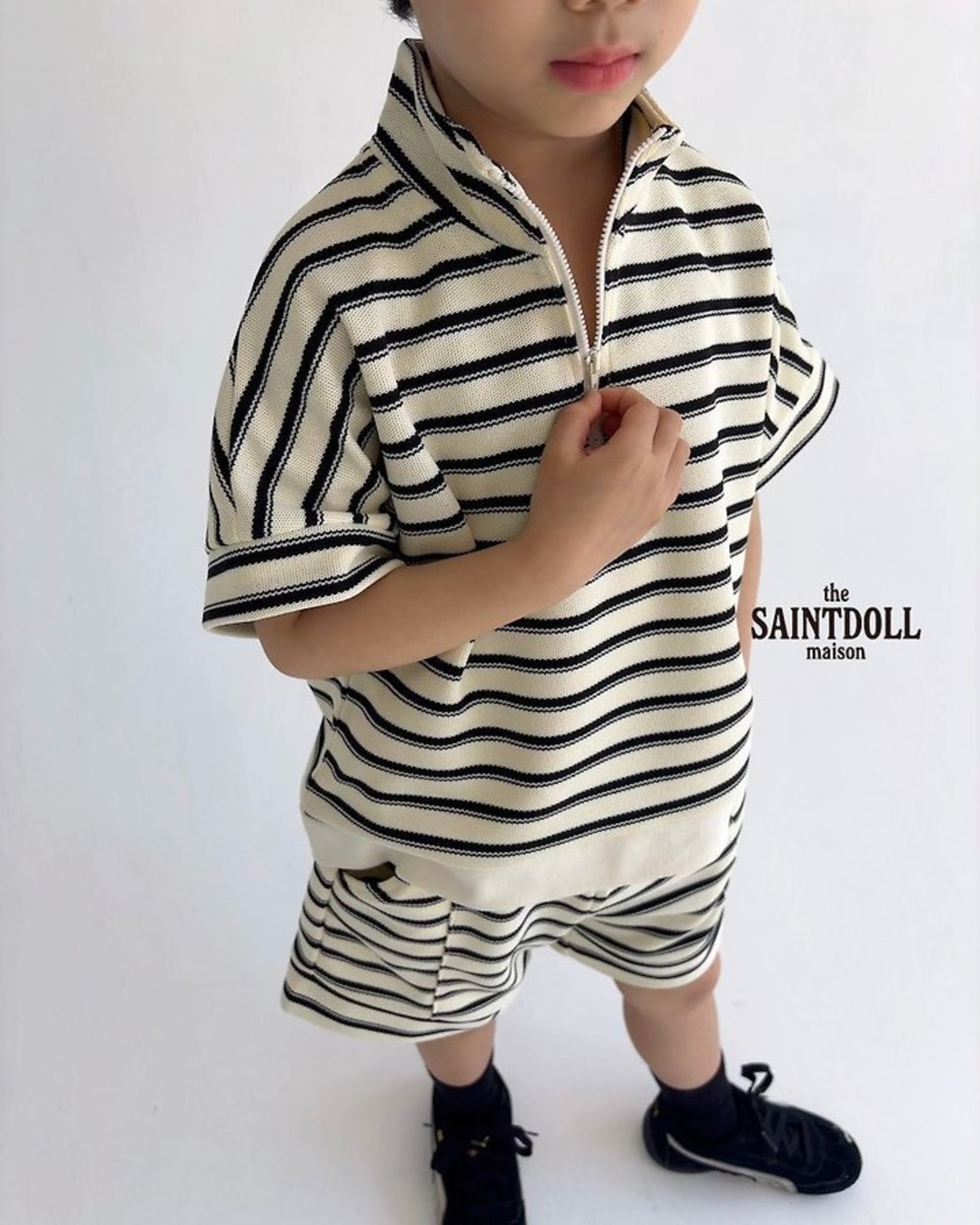 [SAINTDOLL] Shartiban Zip-up top / [세인트돌] 샤띠반집업