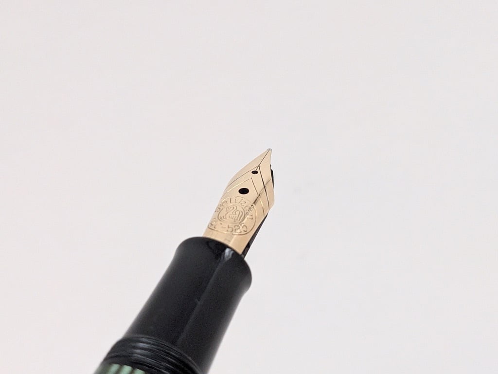 50s ペリカン140 緑縞 Pelikan 140 (極細字・硬) 14C 03064 50s ペリカン140 緑縞 Pelikan 140 (極細字・硬) 14C 03064