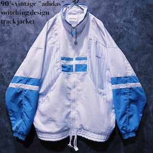 【doppio】90's vintage "adidas" switching design track jacket