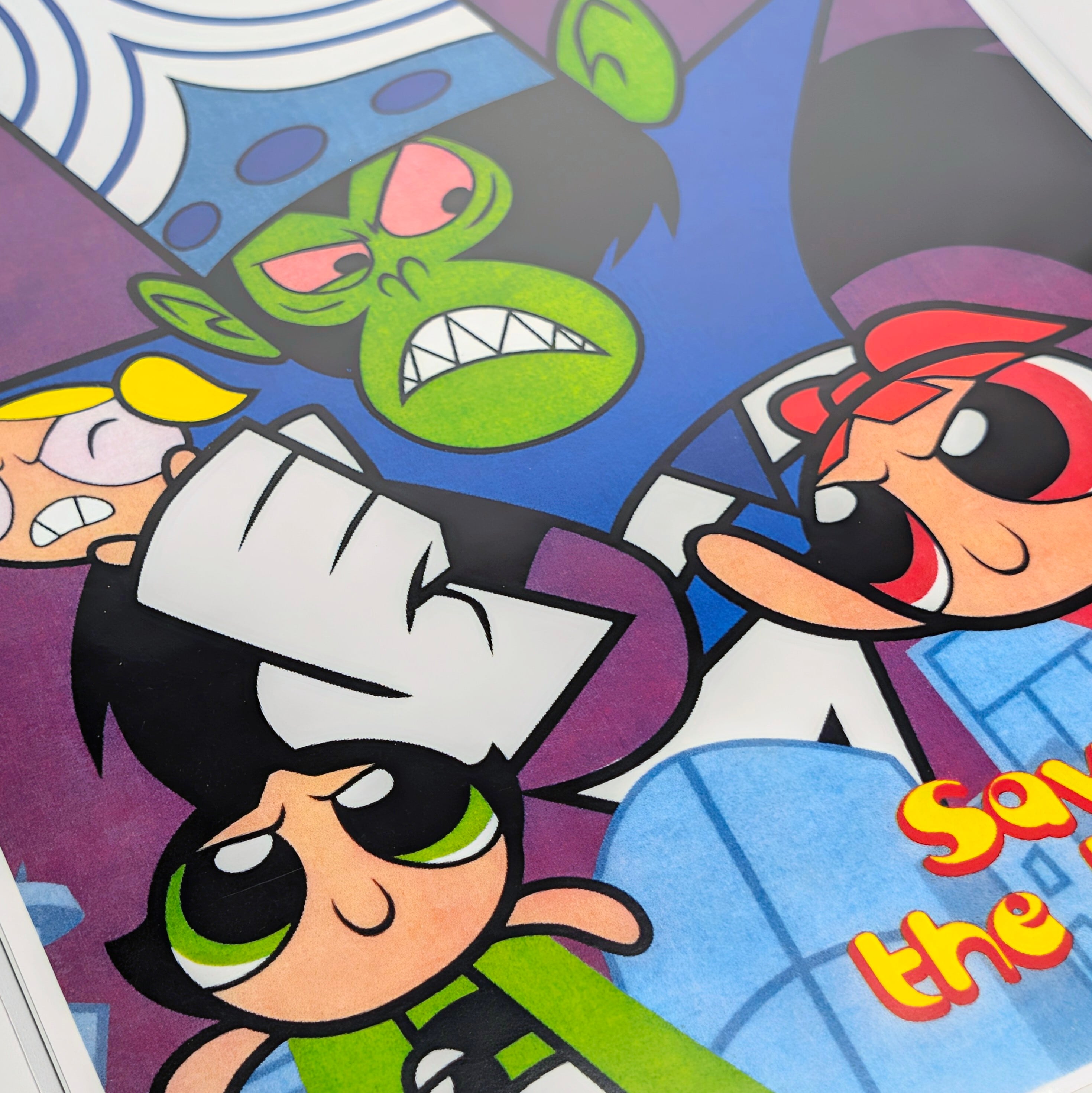♫ちょうどいいB4ポスター♫【 The Powerpuff Girls ( パワーパフガールズ ) 】〚アメリカン雑貨 アメトイ〛