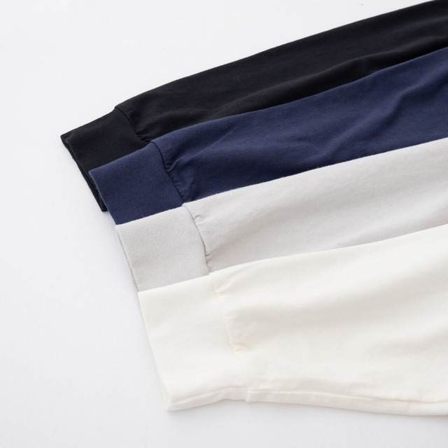 リネン RINEN 20/1オーガニック天竺 クルーネック(R19508)全4色