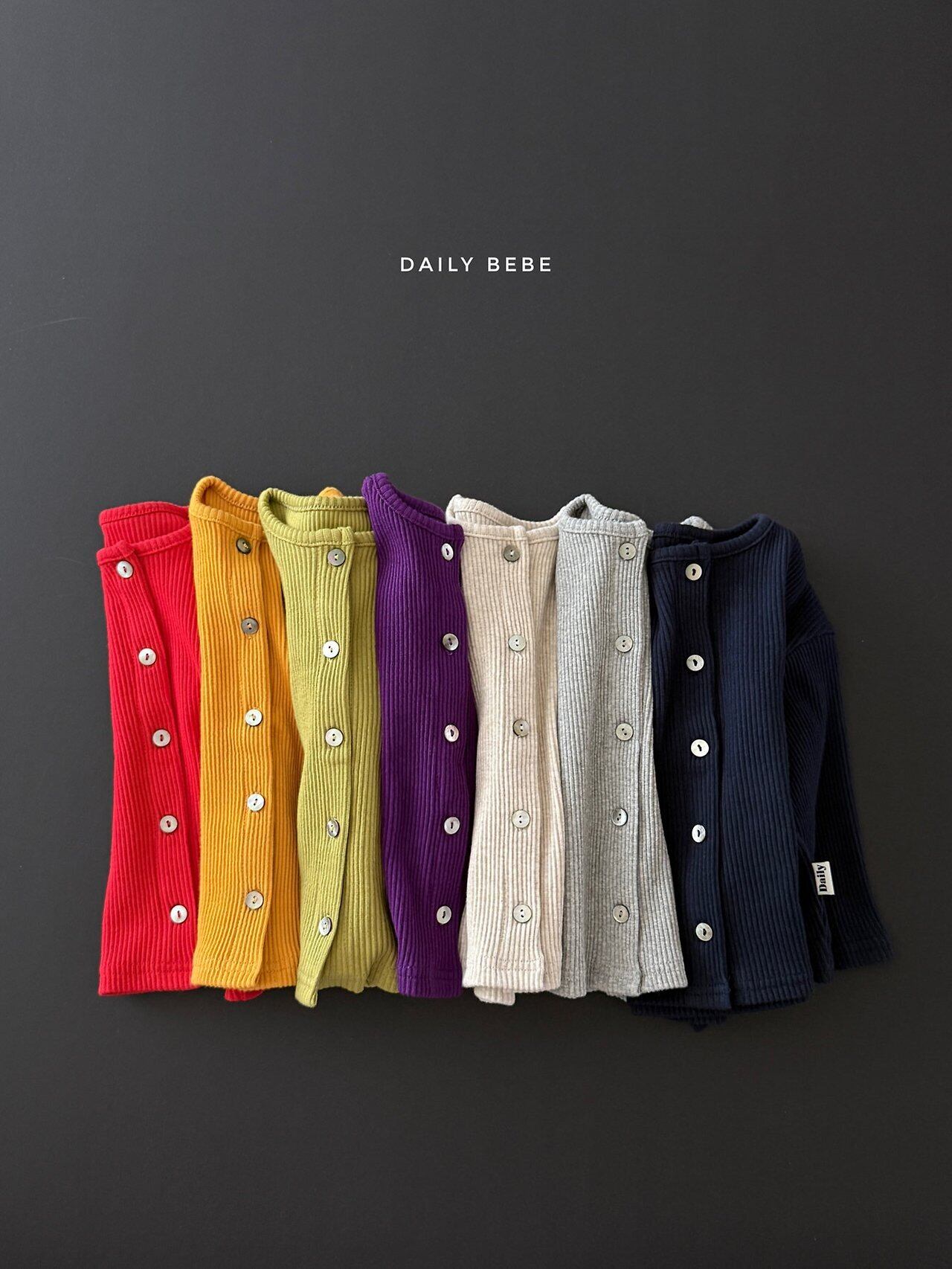 crayon cardigan【DAILYBEBE】※10月中旬発送予定