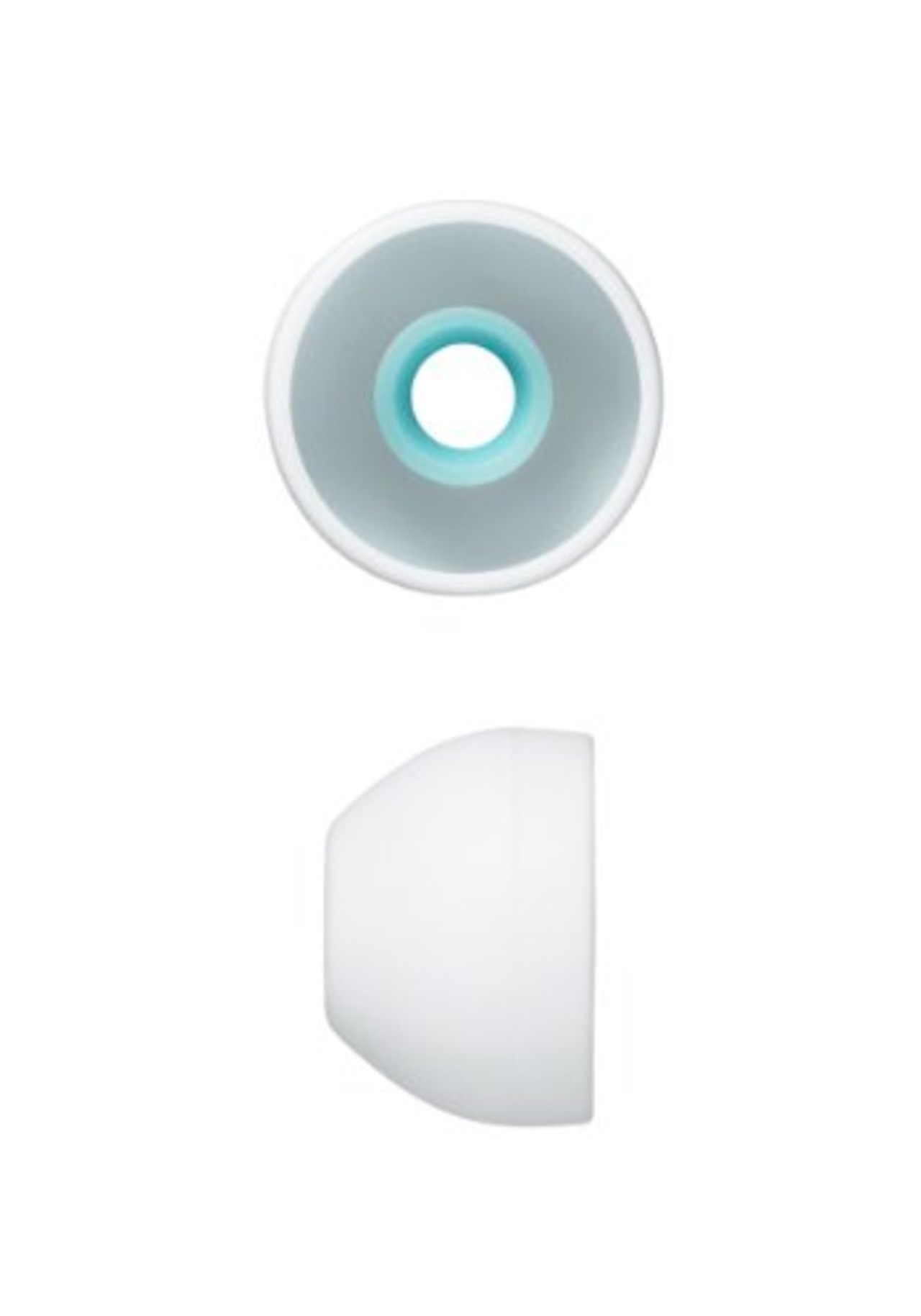 ソニー ハイブリッドイヤーピース EP-EX11L : Lサイズ 4個入り ホワイト EP-EX11L W