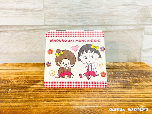 ちびまる子ちゃん×モンチッチコラボ　拡大鏡付きミラー