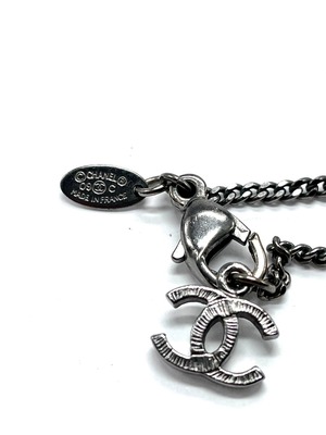 CHANEL　ココマーク　ハートネックレス　フェイクブラックパールネックレス