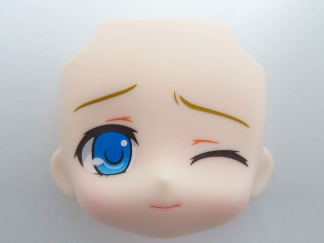 ※【SALE】（Ａ−ランク）【433】 ジャンヌ・カグヤ・ダルク 顔パーツ テレ顔　ねんどろいど