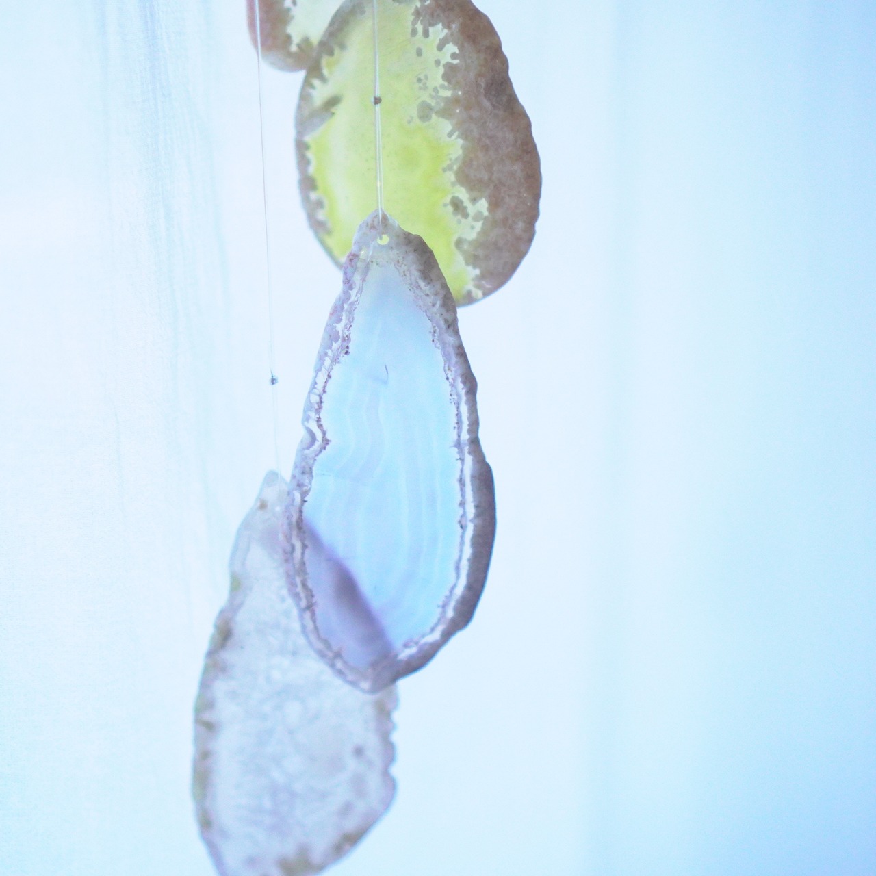 Lemon Soda 14 - アゲートヒーリングチャイム / Agate Sun Catcher Wind Chime 938