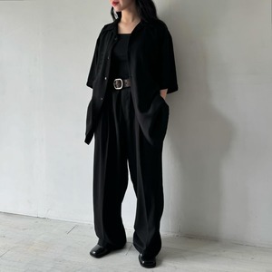 -STACY ADAMS- polyester s/s shirt set up