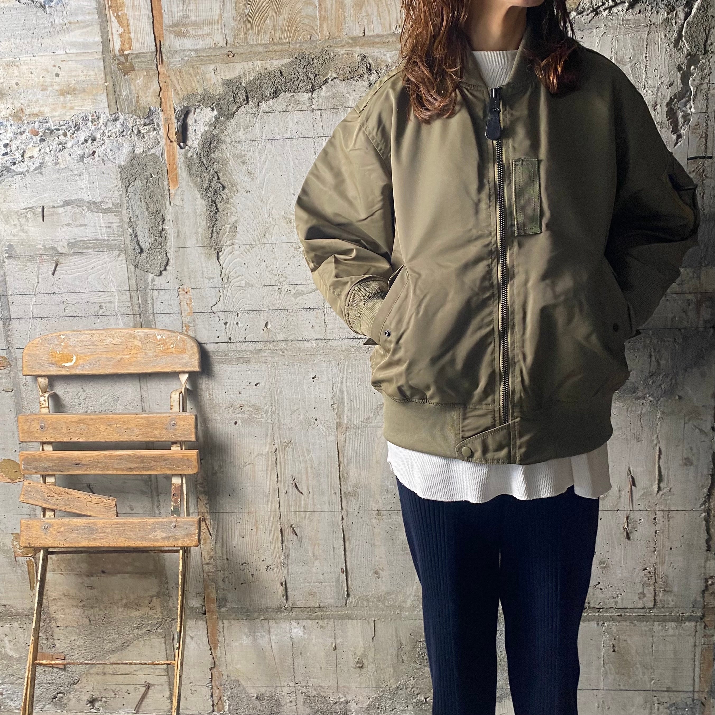 HYKE【ハイク】TYPE L-2A JACKET (17373 /KHAKI). | glamour