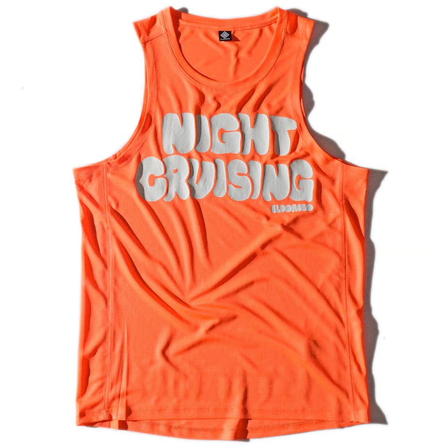 ELDORESO(エルドレッソ)Night Cruising Sleeveless -Orange メンズレディーススリーブレス