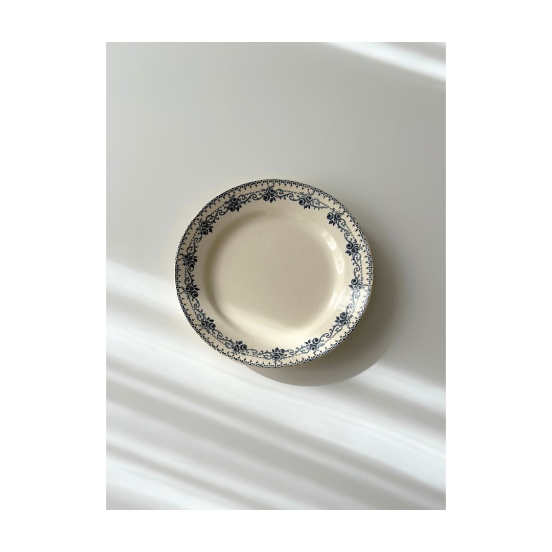 Choisy le roi ショワジールロワ / “PARMENTIER” クラシカルなガーランドプレート a