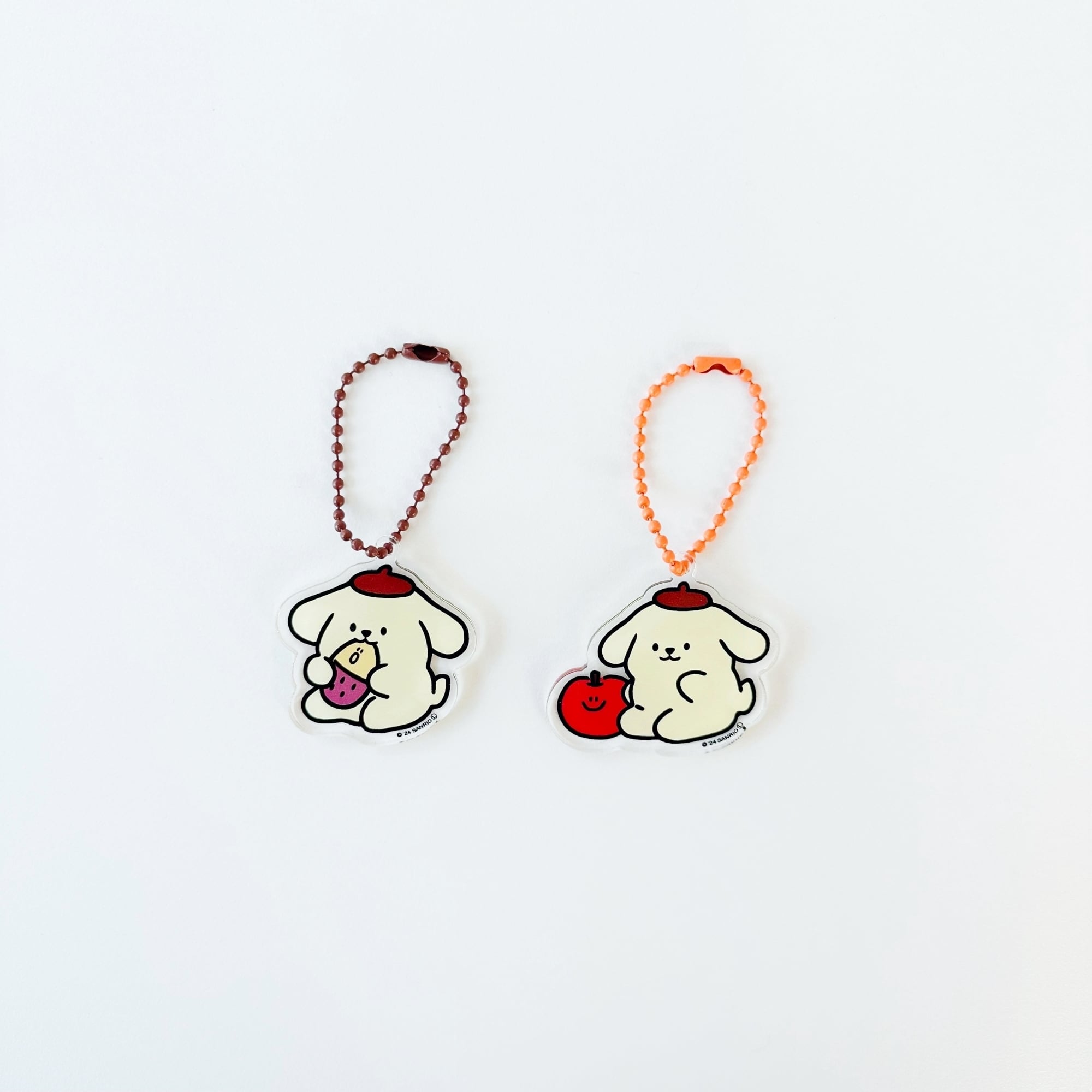 second morning × sanrio characters] ランダム アクリル キーリング