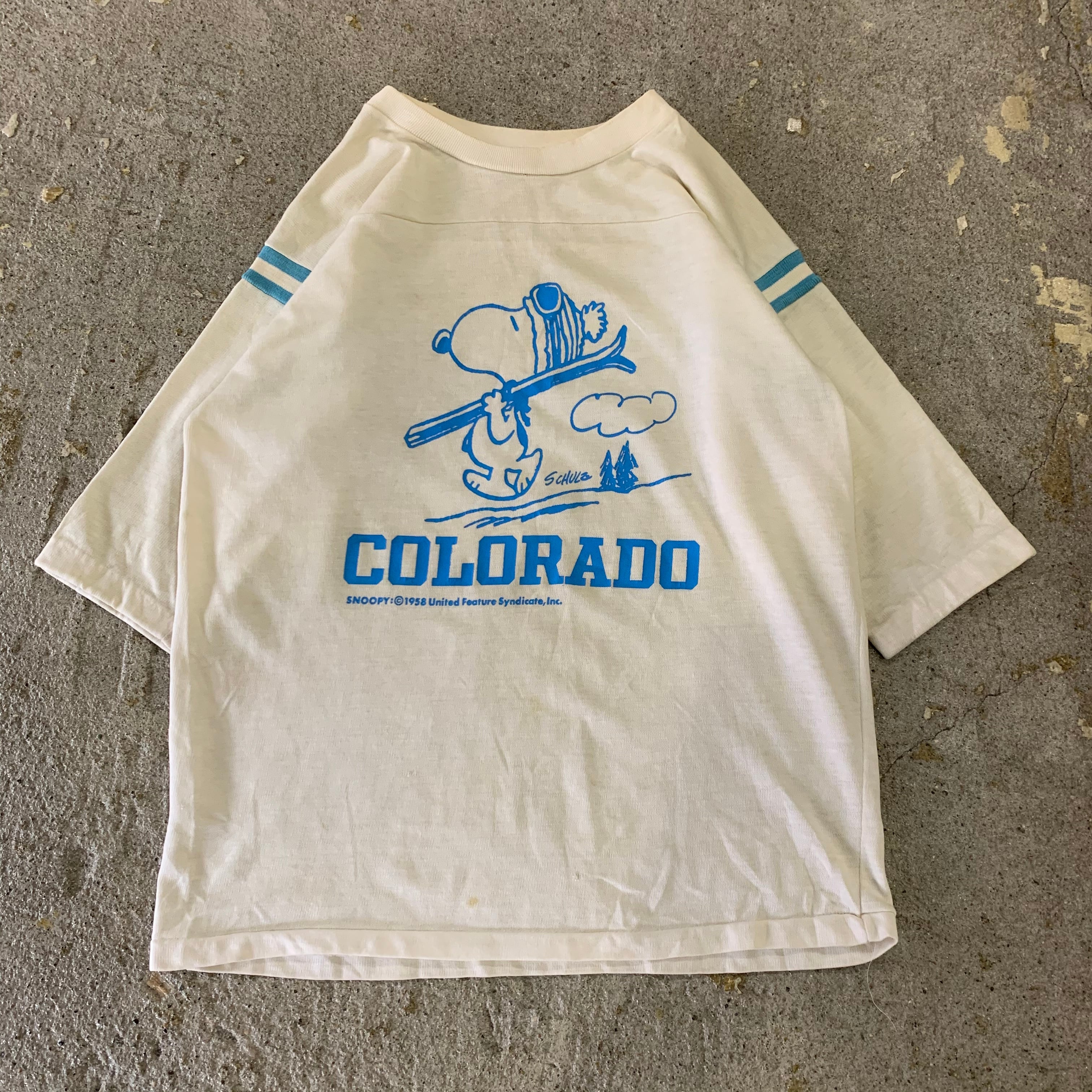 70s SNOOPY football shirt