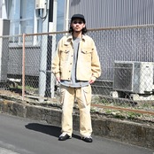 ANACHRONORM (アナクロノーム)特殊エイジング加工/サンフェードダメージ加工を施したミリタリーセットアップ