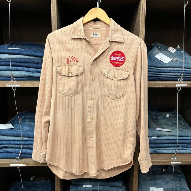 LEE WORK SHIRT "COCA COLA" SIZE S
