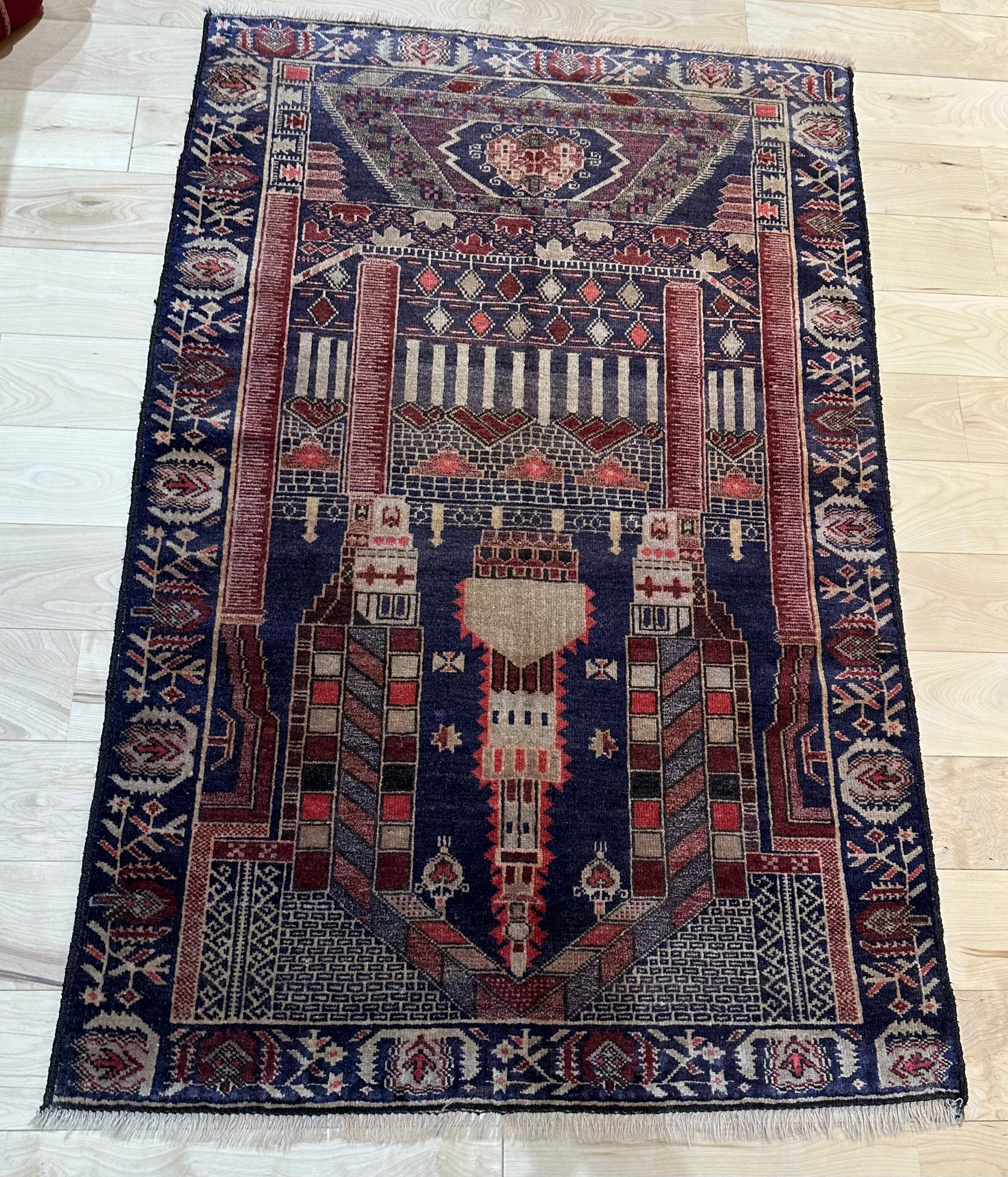 Tribal Rug トライバルラグ No.13588