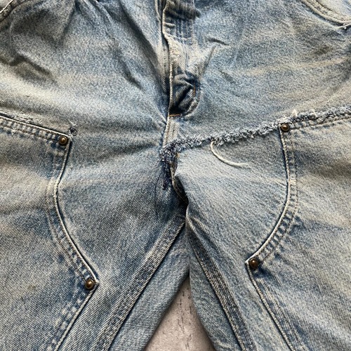 推定00s デニム ダブルニー Carhartt W 31 L 30 詳細写真7