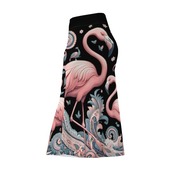 Women's Wrap Fishtail Long Skirt Paisley 4736