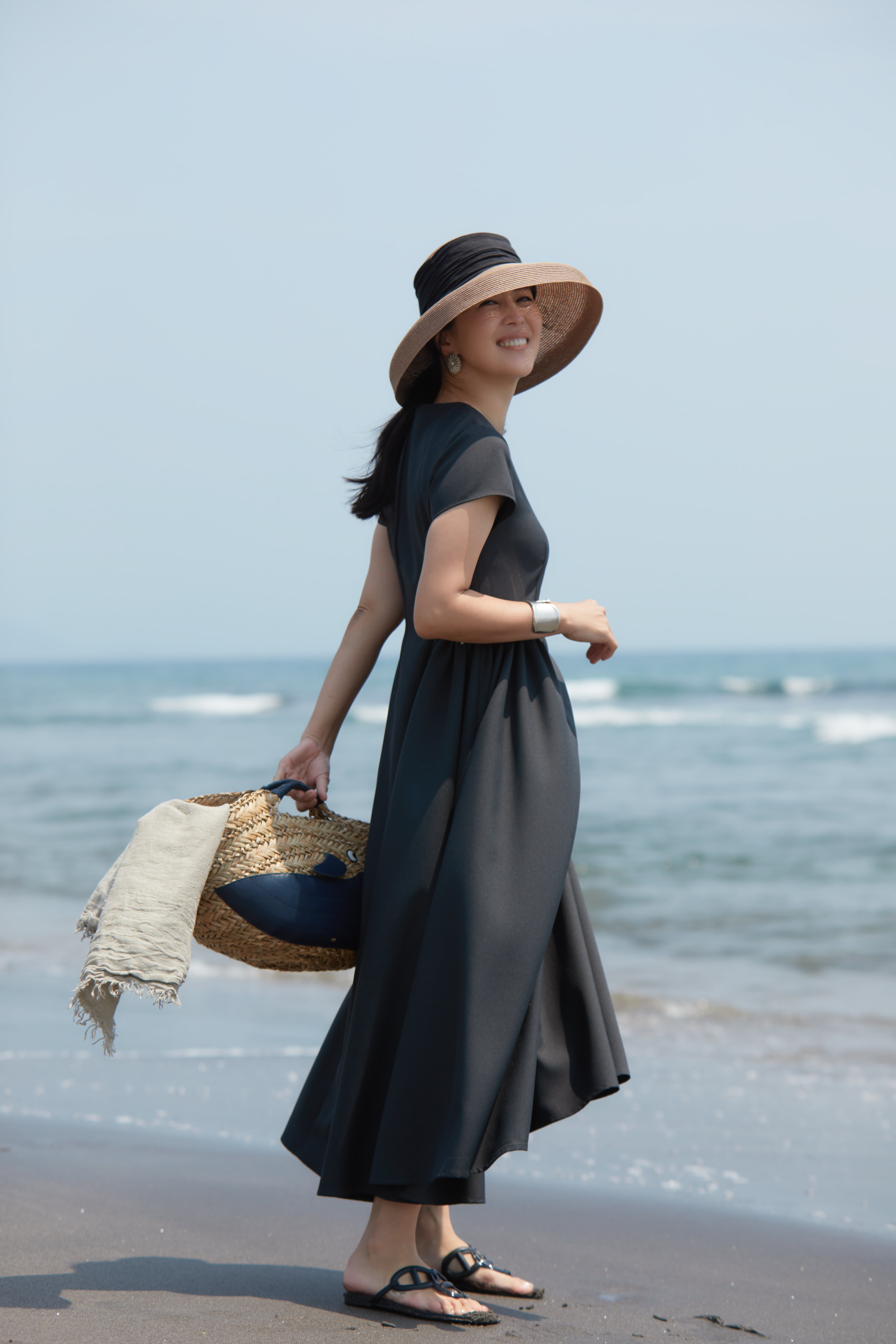 EVERYDAY DRESS mature s-sleeve グレーブラック 数量限定 | THE9SHOP