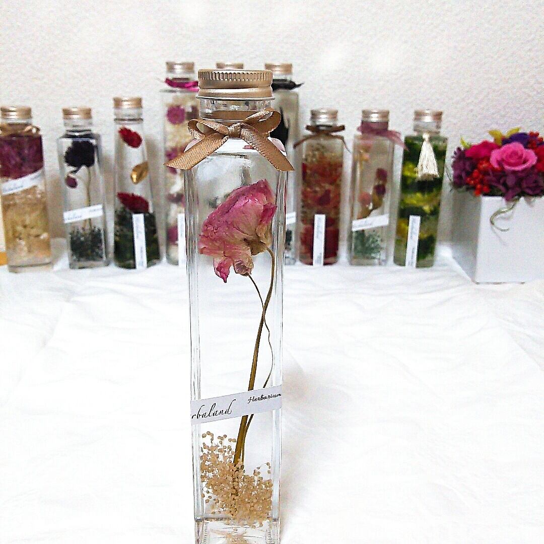 ハーバリウム ＊ バラの花束 ＊ ミディアム ハーバリウム ＊ バラの花束 ＊ ミディアム