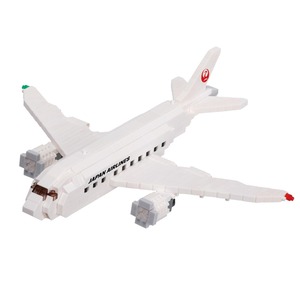 【人気】カワダ(Kawada) ナノブロック JAL 旅客機 580ピース 19.5×10×18.5cm 12才以上 インテリア ホビー NBM-044