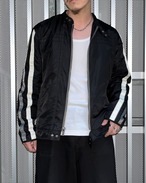 00s GUESS Nylon Single Riders Jacket