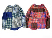 REMAKE Baseball SHIRTS ネルシャツ【Shirts53】