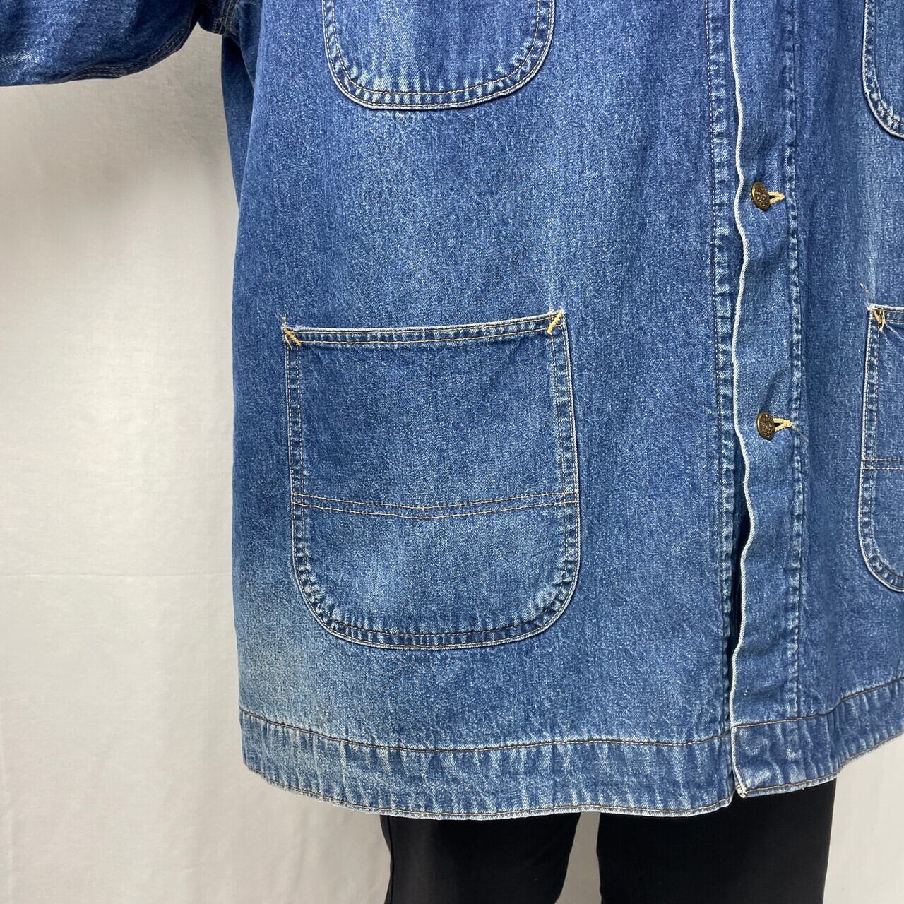 90年代 USA製 ROEBUCKS ローバックス カバーオール メンズXL相当 古着