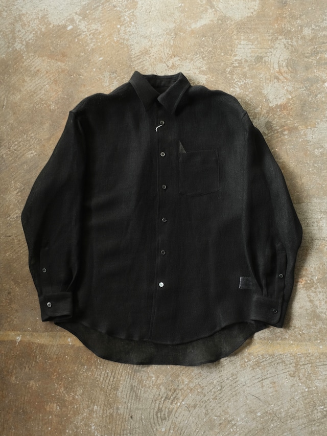 【ALLEGE】Linen Mesh Shirt