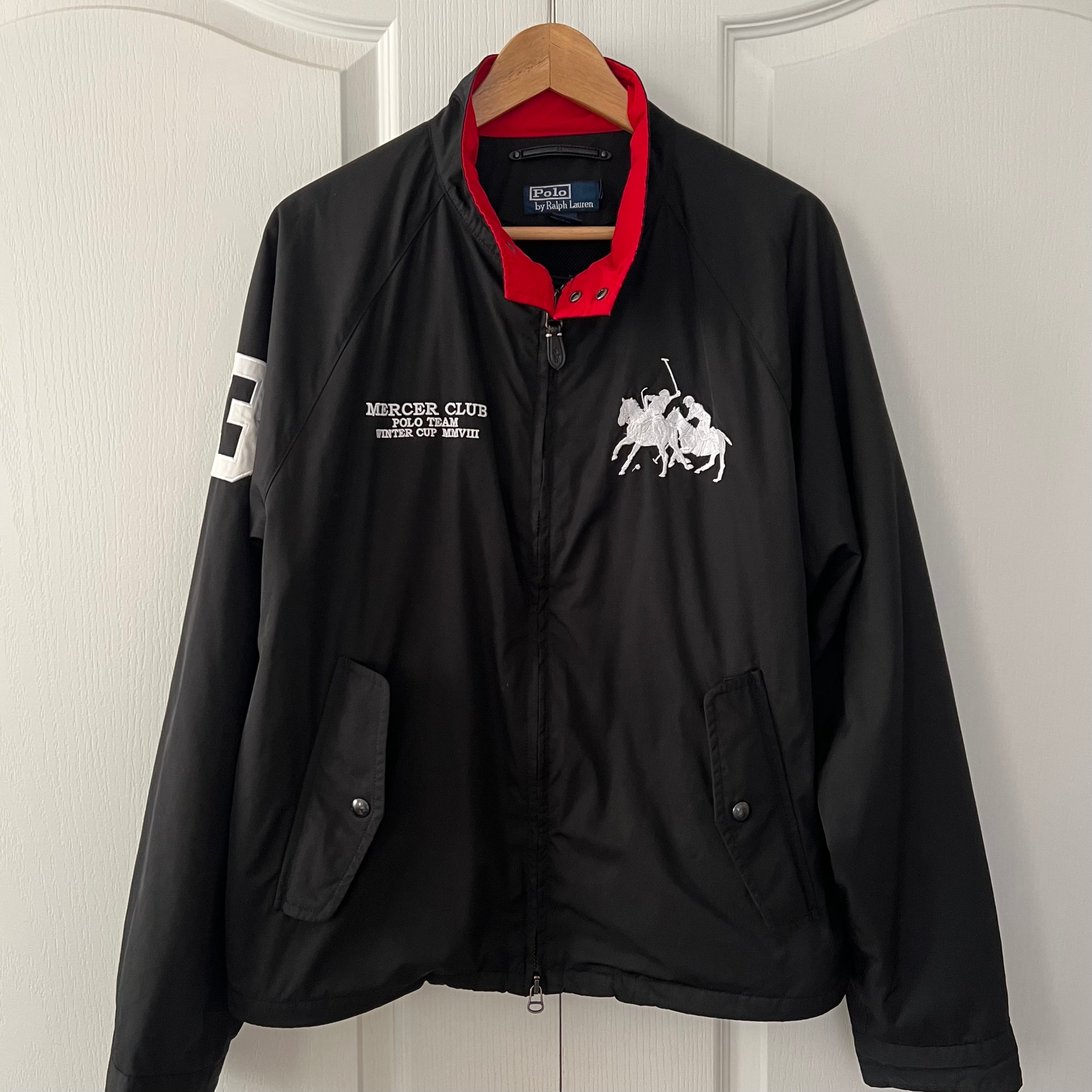 ナイロンジャケット CHAPS RALPH LAUREN バイカラー 中綿 チャップス ラルフローレン ナイロンジャケット L CHAPS RALPH LAUREN