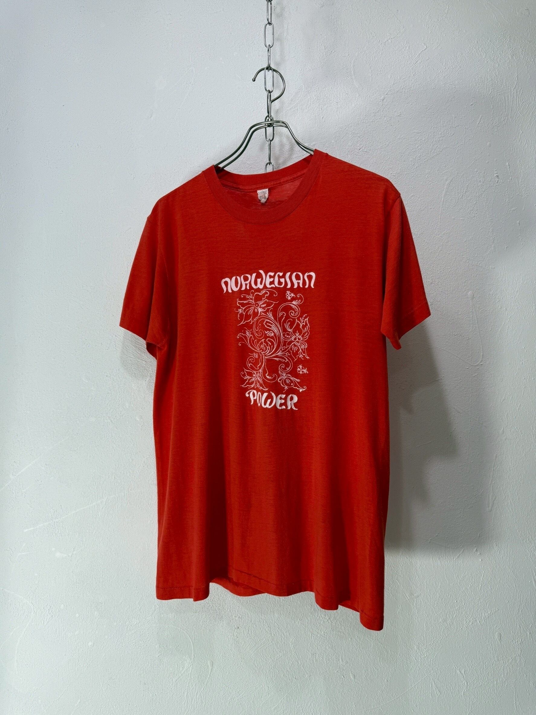 70’s USA made “NORWEGIAN POWER” T-shirt