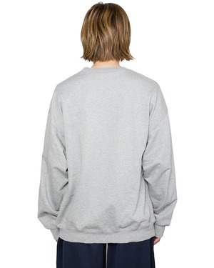 ssstein × UMBRO "HIGH GAUGE COTTON SWEAT LS〔GREY〕"
