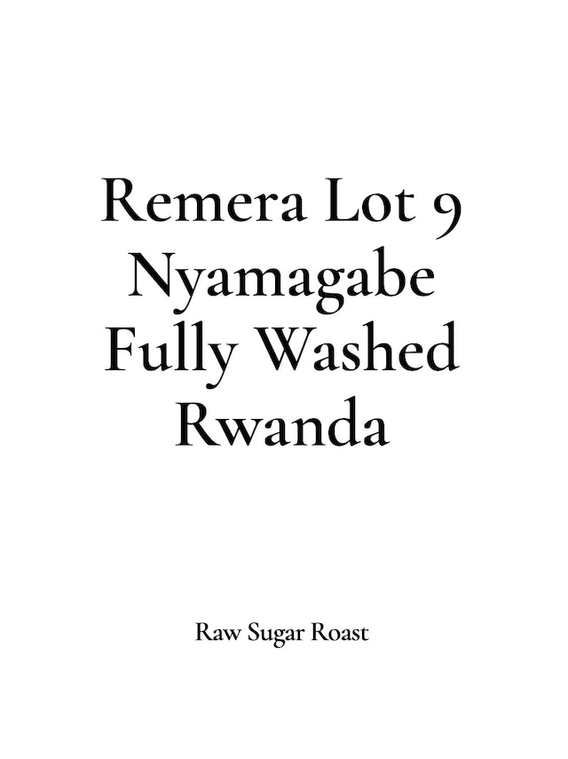 【NEW】Rwanda | Remera Lot 9