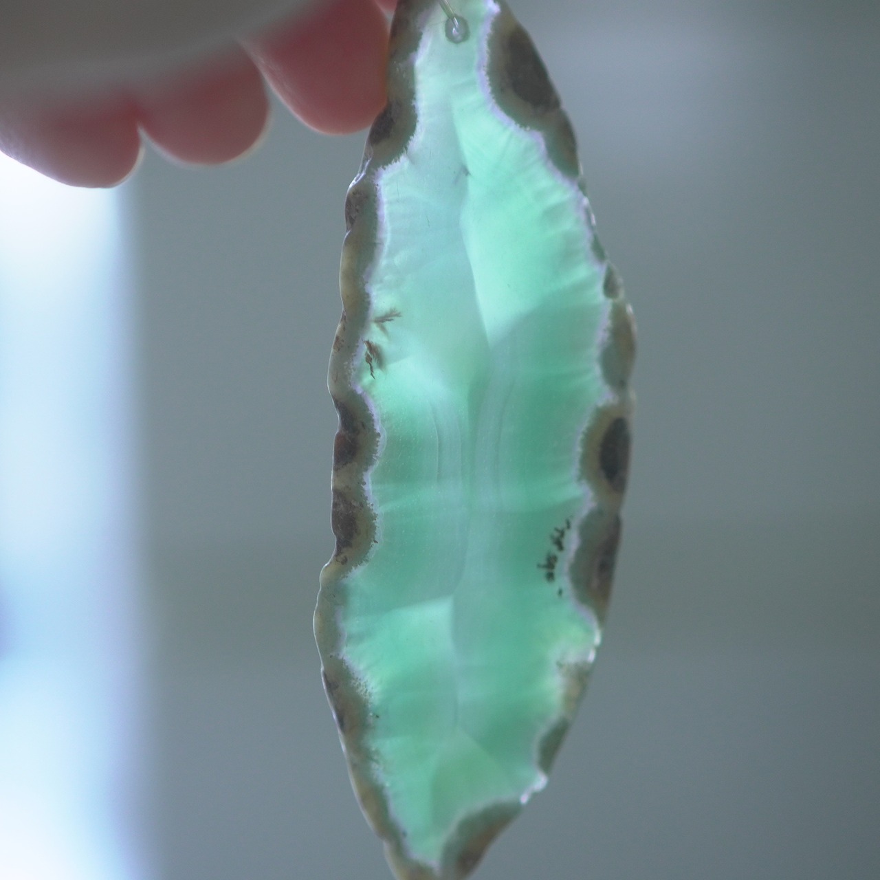 IBUKI 07 - アゲートヒーリングチャイム / Agate Sun Catcher Wind Chime 893